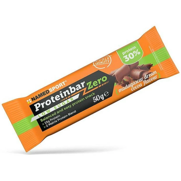 Named Sport Barre Energétique NamedSport Proteinbar Zero Chocolat 50g