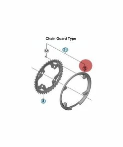 Carter De Pédalier Shimano Acera FC-M3000 Avec Visserie