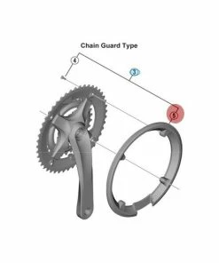 Carter De Pédalier Shimano Altus FC-MT210-2 Avec Visserie