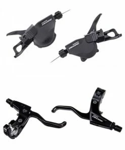 Combo Manettes Shimano Deore T610 Ispec [2/3 X 10] - 3 Doigts