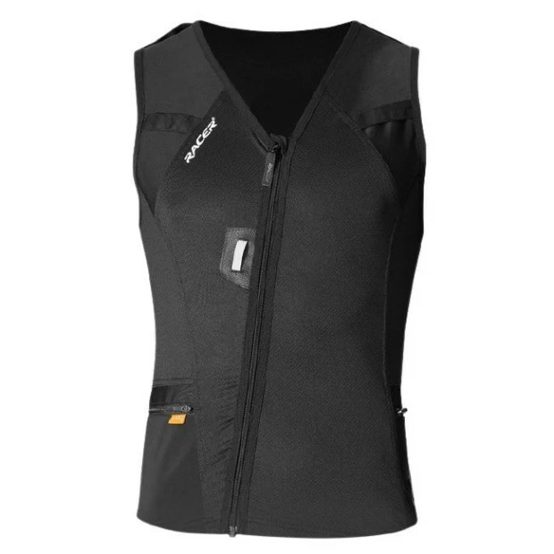 Gilet De Protection Sans Manches Racer Pro Top 3 Noir