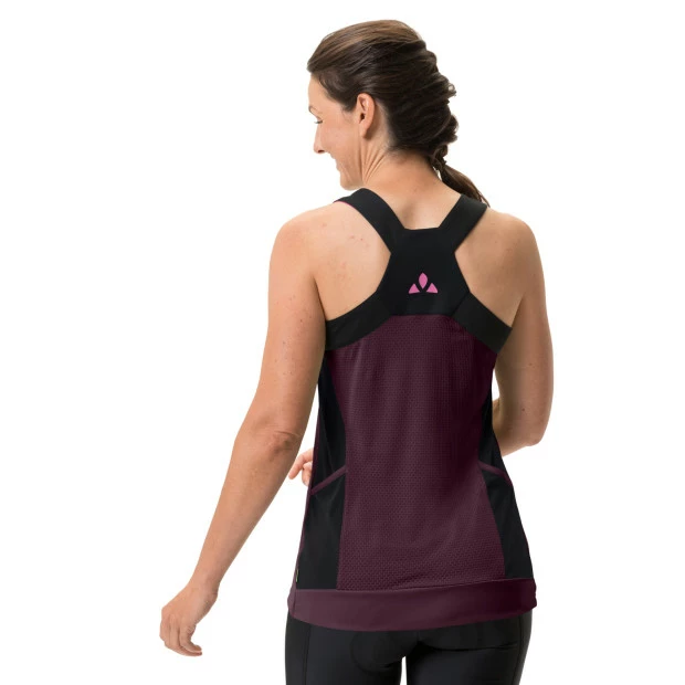 Maillot-Débardeur Femme Vaude Matera Top Cassis – Image 4